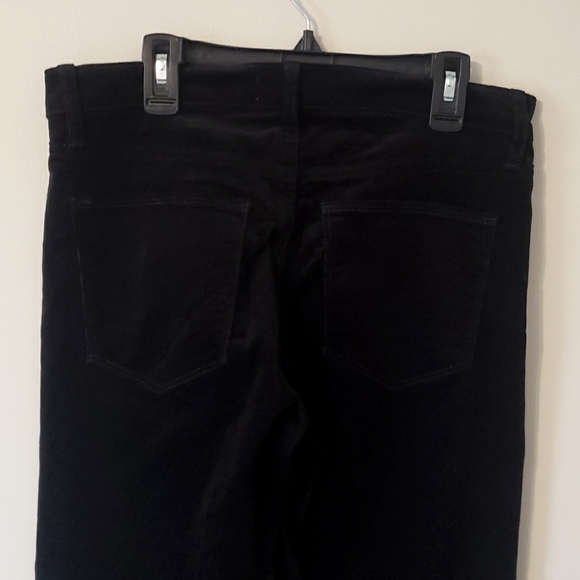 Gap 1969 Perfect Bootcut Corduroy Black Mid Rise Flare Baby Bell Pants 90's Y2K - Picture 9 of 11
